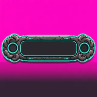 empty status bar frame, hover-highlighted state