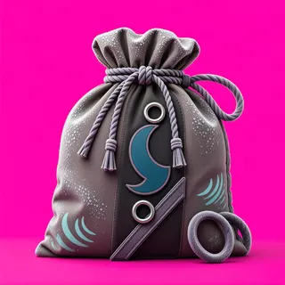 frosted supply sack