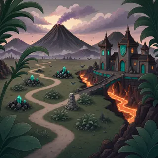 resource clearing at dusk