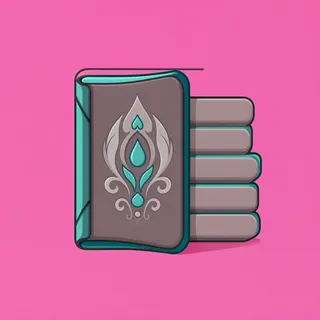 book, rare accent design
