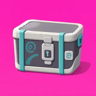 frosted storage chest