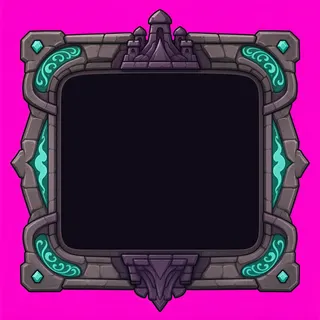 empty minimap frame, disabled-muted state