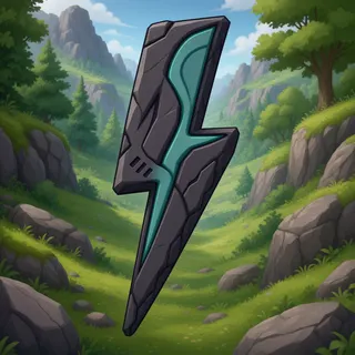 lightning bolt, plain design