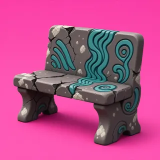 damaged bench