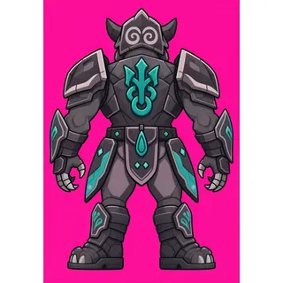 original adult beast enemy, facing north