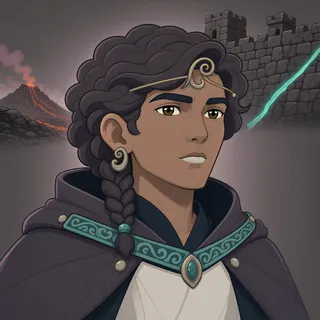 original adult scholar, calm expression