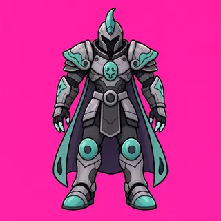 original adult armored enemy, facing south