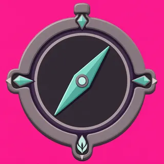 compass, rare accent design