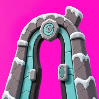 frosted gate