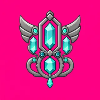 energy crystal, ornate design
