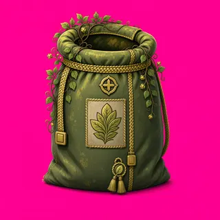 overgrown supply sack