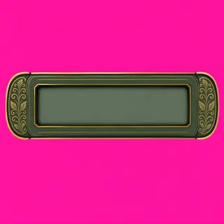 empty status bar frame, hover-highlighted state