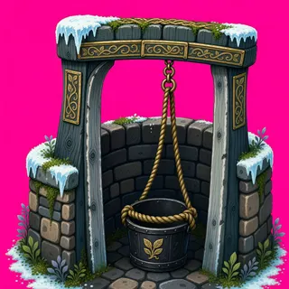 frosted well