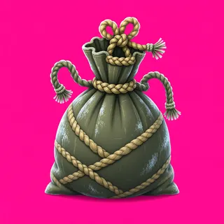 frosted supply sack