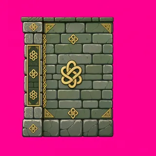 wall end cap, weathered