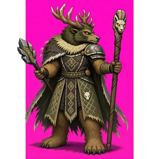 original adult beast enemy, facing east