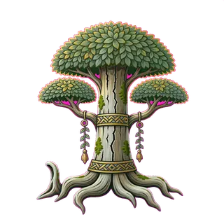 clean standing tree