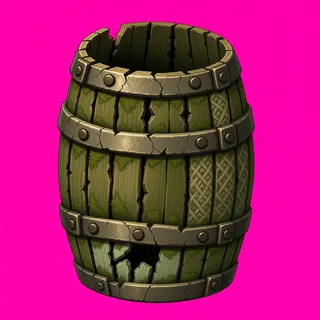 damaged barrel