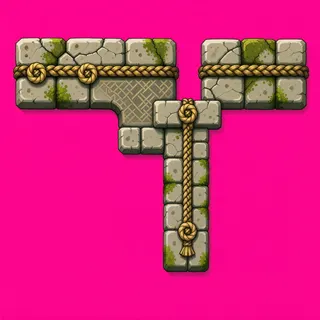 wall T junction, weathered