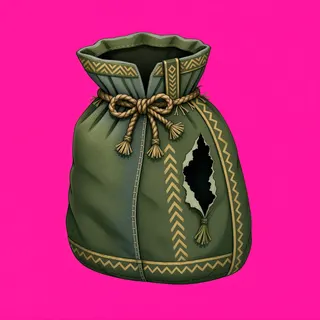 damaged supply sack