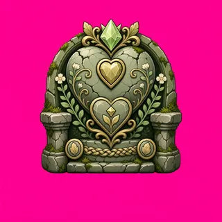 heart, ornate design