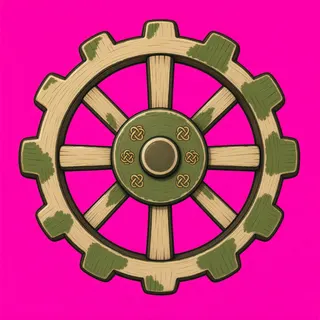 gear, plain design