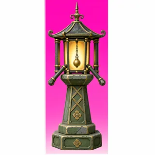 clean lantern post