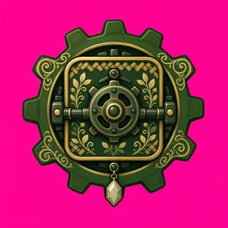 gear, ornate design