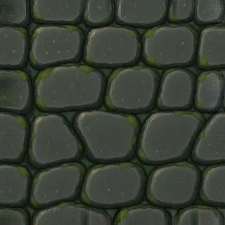 damp rough stone floor