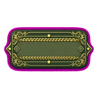 unlabelled button, selected state