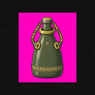 water flask, plain design