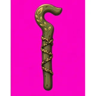 staff, plain design