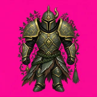 armor, ornate design