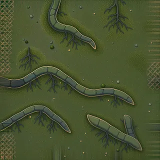 clean forest soil