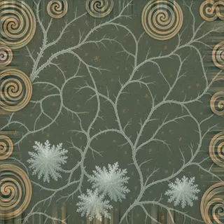 frosted earthen floor