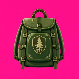 backpack, rare accent design