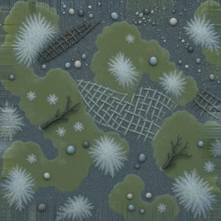 frosted fine grey gravel