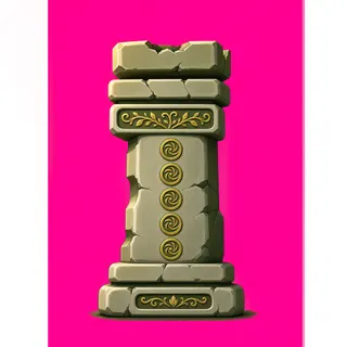 clean broken pillar