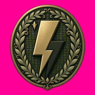 lightning bolt, ornate design