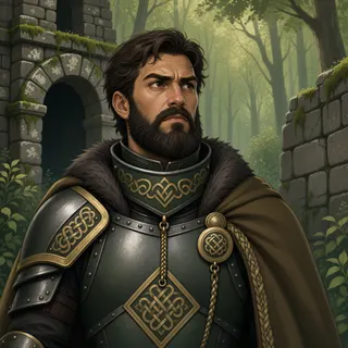 original adult guard, determined expression