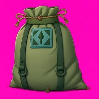 weathered supply sack