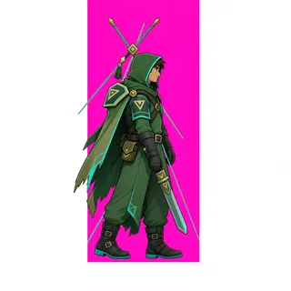 original adult scout enemy, facing east