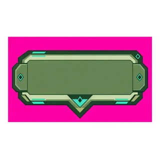 empty dialogue frame, normal state