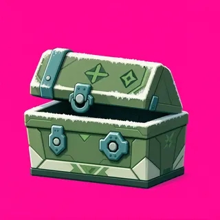 frosted storage chest