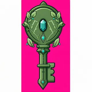 key, ornate design
