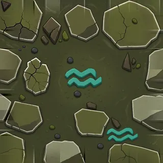 damaged wet mud