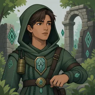 original adult scout, calm expression