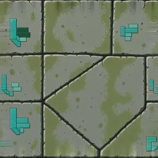 clean rough stone floor