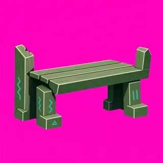 damaged bench