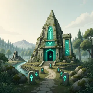 ancient landmark at daylight
